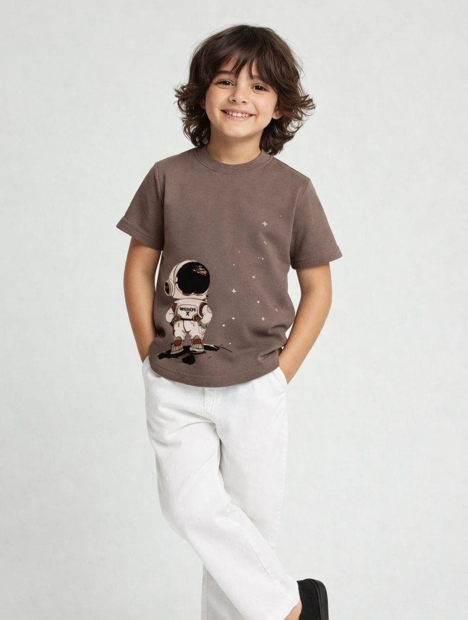 Astronaut Adventure Premium Cotton T-Shirt