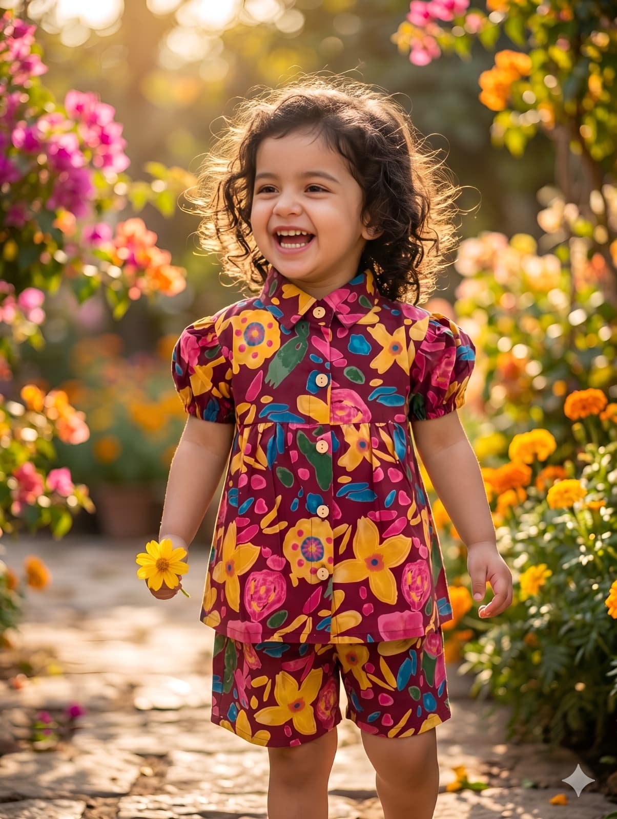 Floral Cotton Co-ord Set